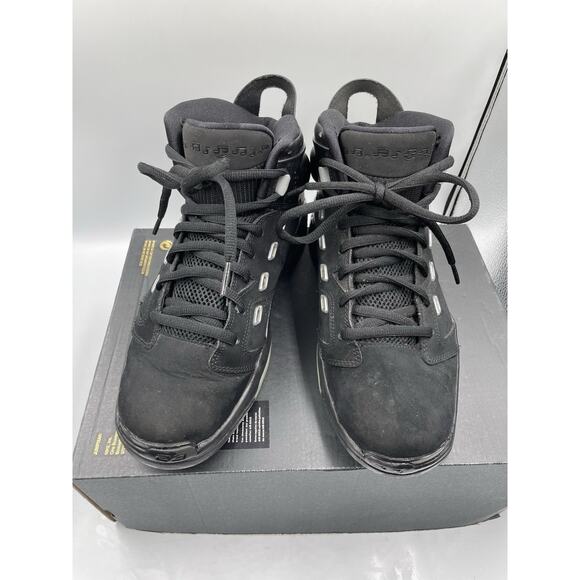Air Jordan 6 Retro Mid Shoes Mens Black Metallic Silver Chrome Nike Size 9.5 main image 8